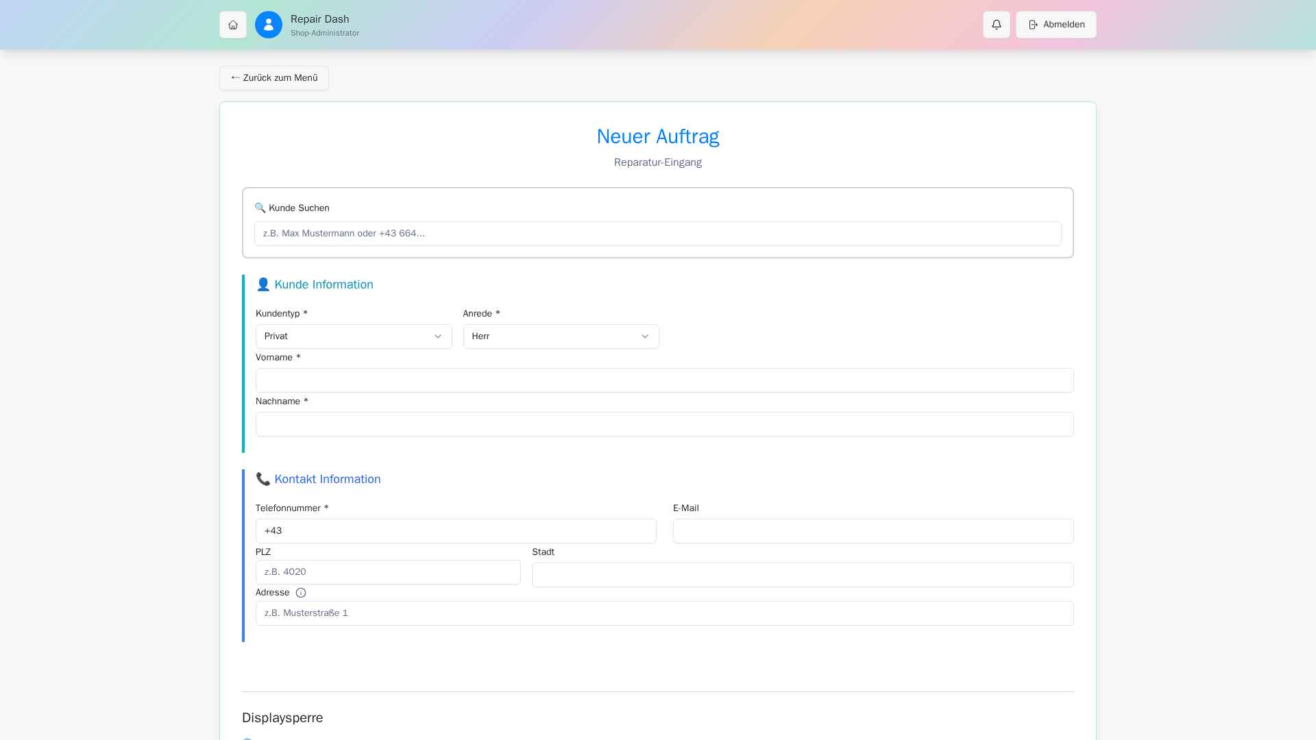 Papierlos Arbeiten Screenshot