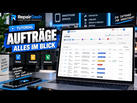 Vorschaubild: Reparaturaufträge verwalten