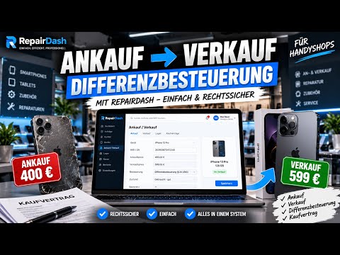 Vorschaubild: Ankauf und Verkauf mit Differenzbesteuerung