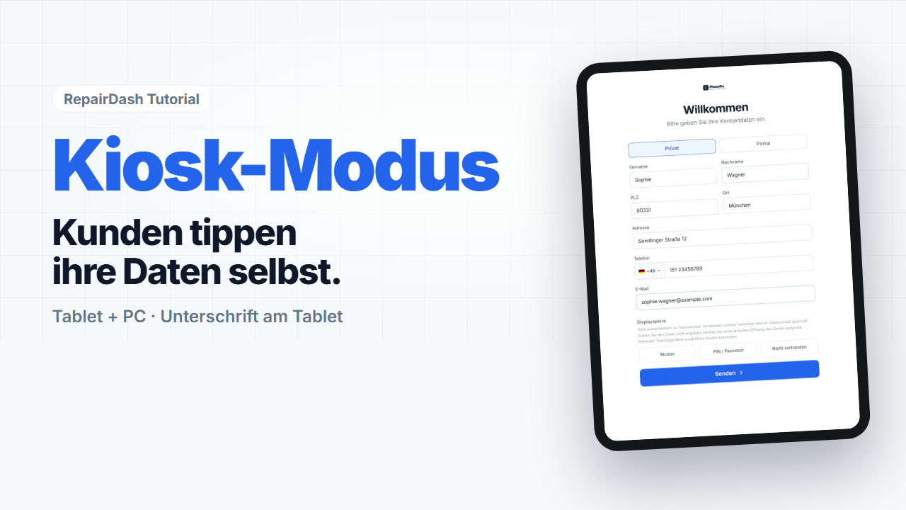 Vorschaubild: Kiosk-Modus einrichten und nutzen